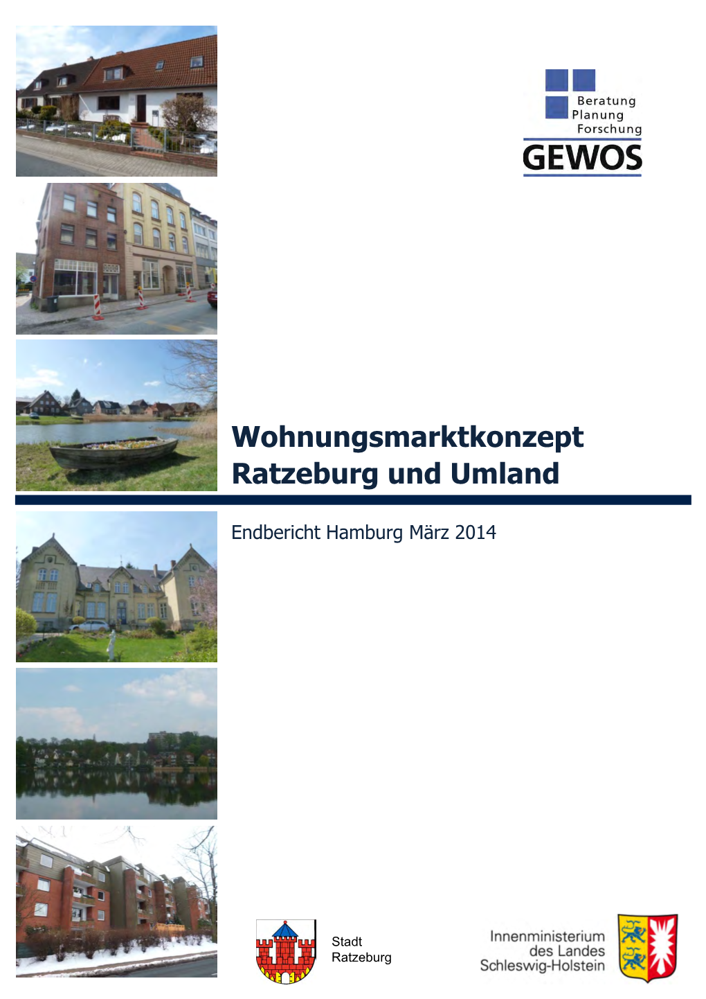 Wohnungsmarktkonzept Ratzeburg Und Umland