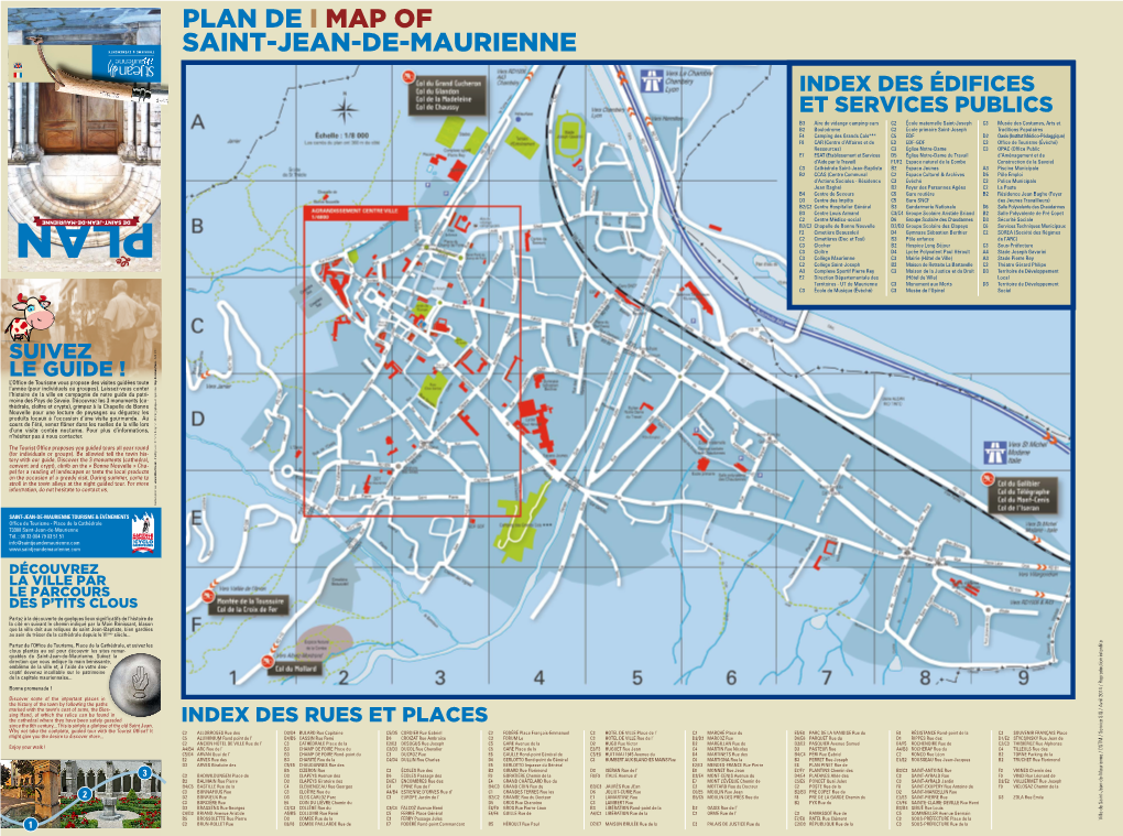 Plan De I Map of Saint-Jean-De-Maurienne