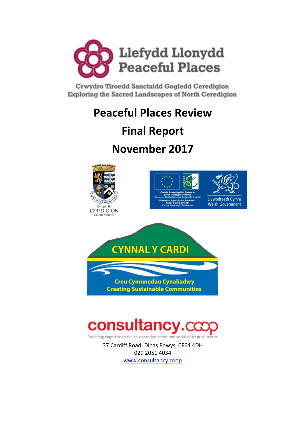 Peaceful Places Review Final Report November 2017