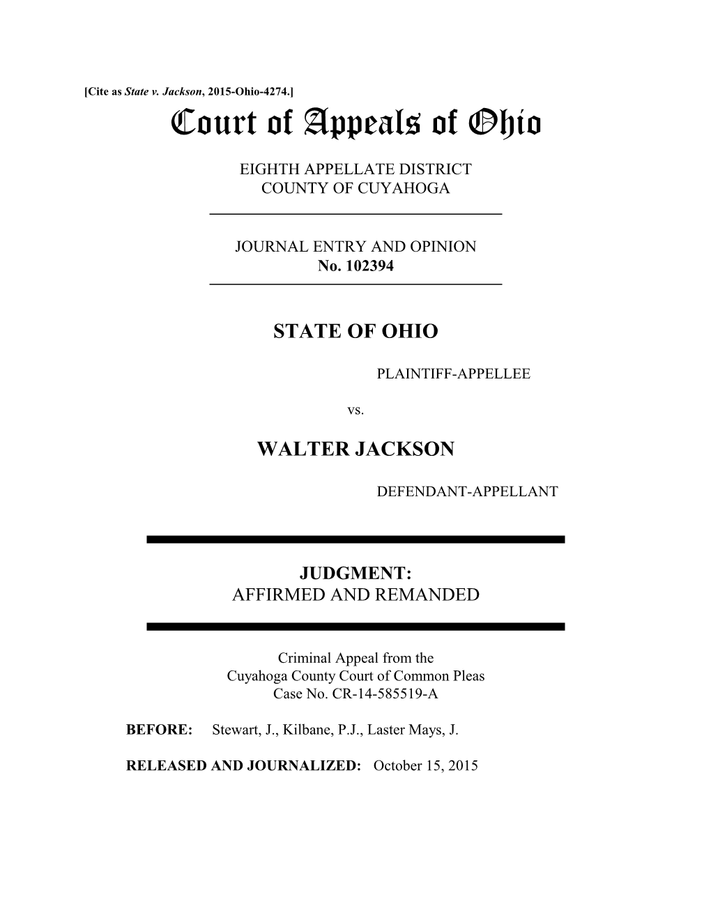 State V. Jackson, 2015-Ohio-4274.]