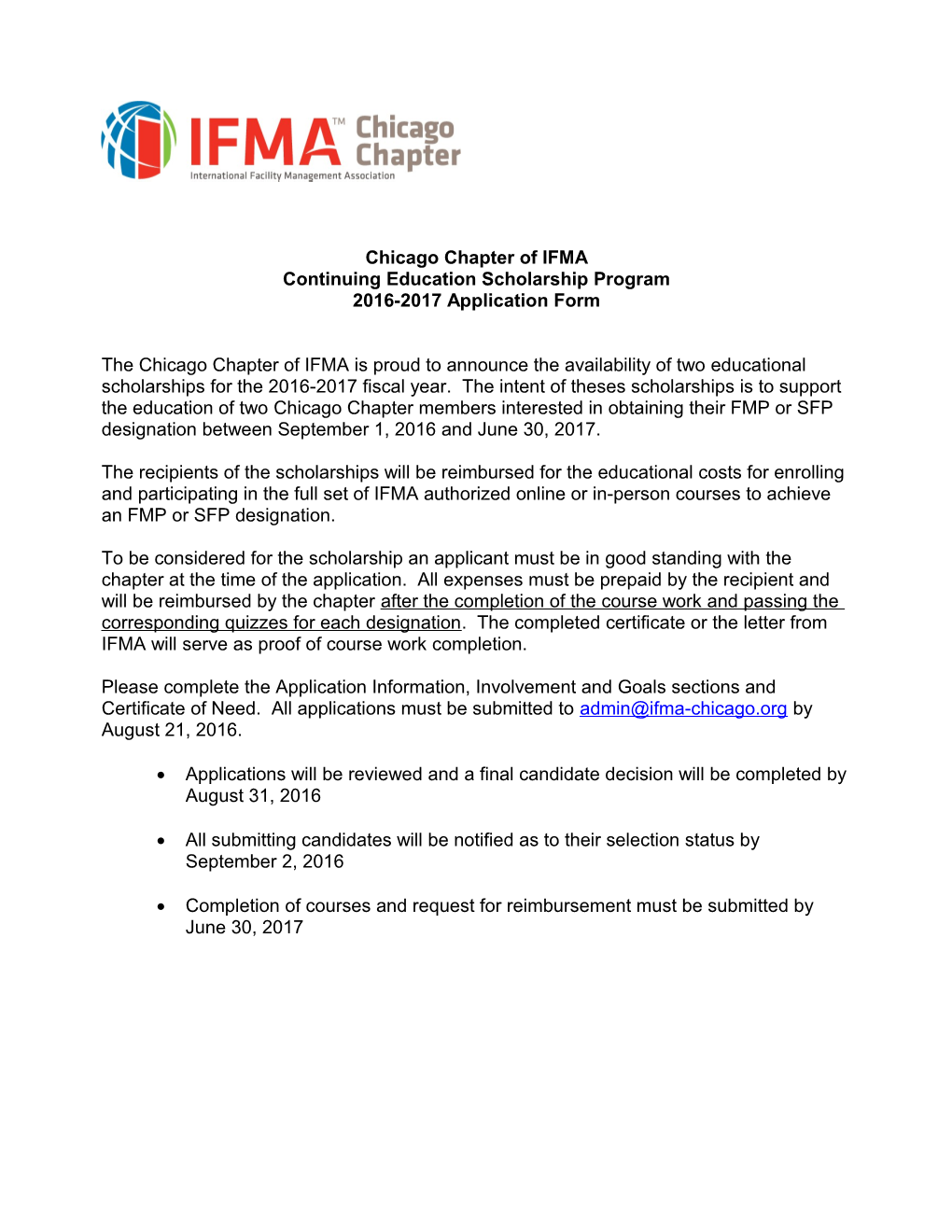 Chicago Chapter of IFMA