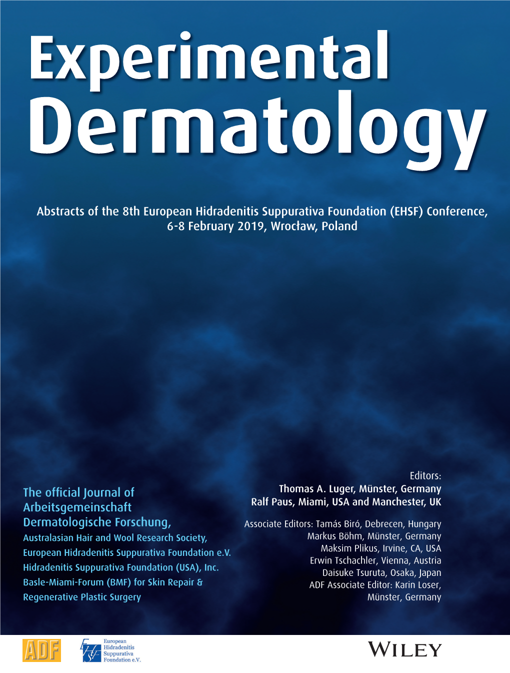 Experimental Dermatology Supplement 2019