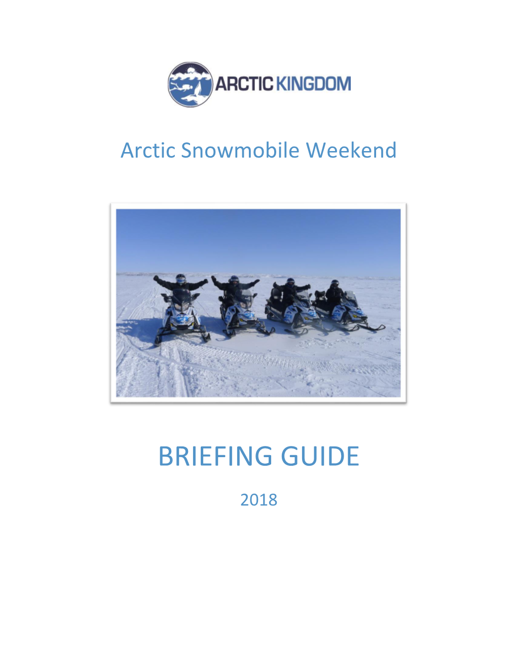 Briefing Guide 2018