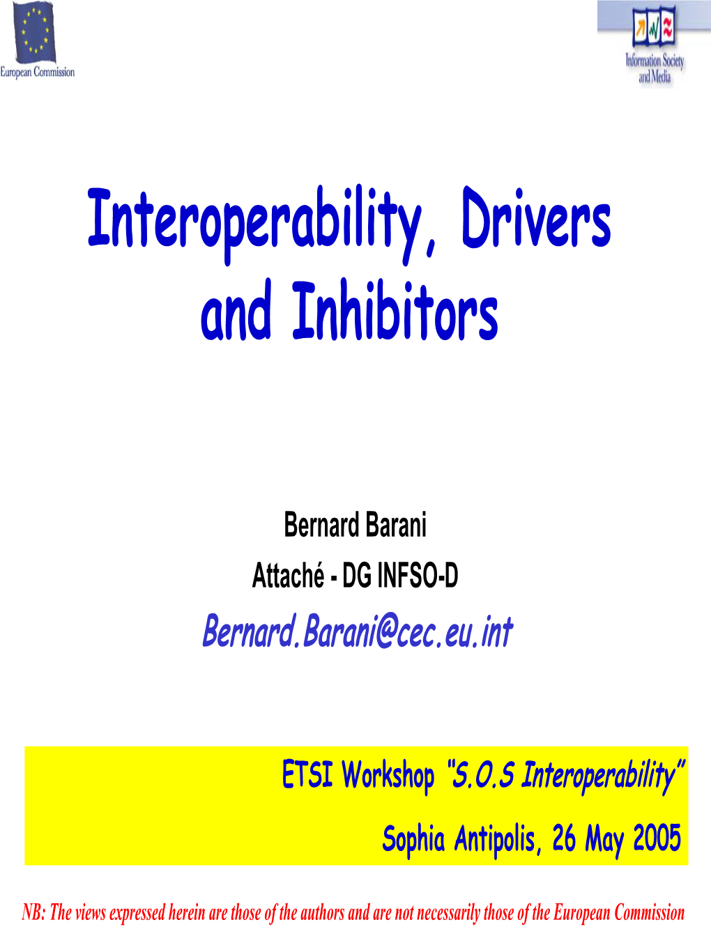 SOS Interoperability