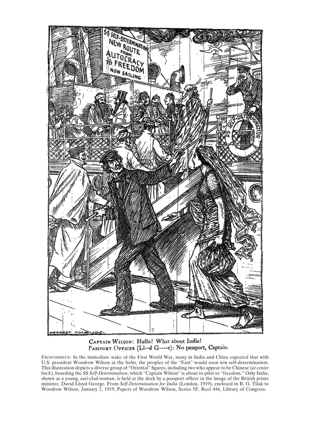 In the Immediate Wake of the First World War, Many in India and China Expected That with US President Woodrow Wi