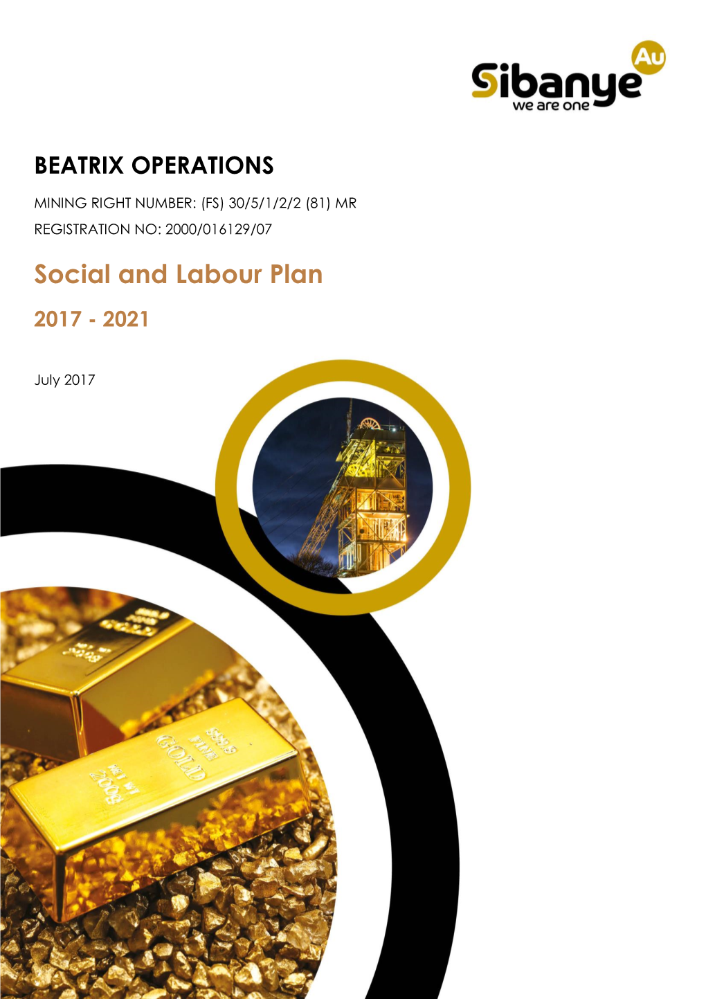 Beatrix Social and Labour Plan 2017-2021