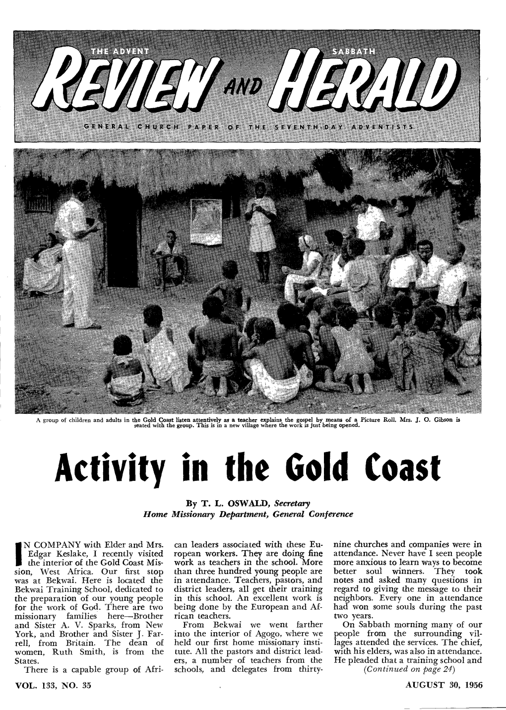 Review and Herald for 1956