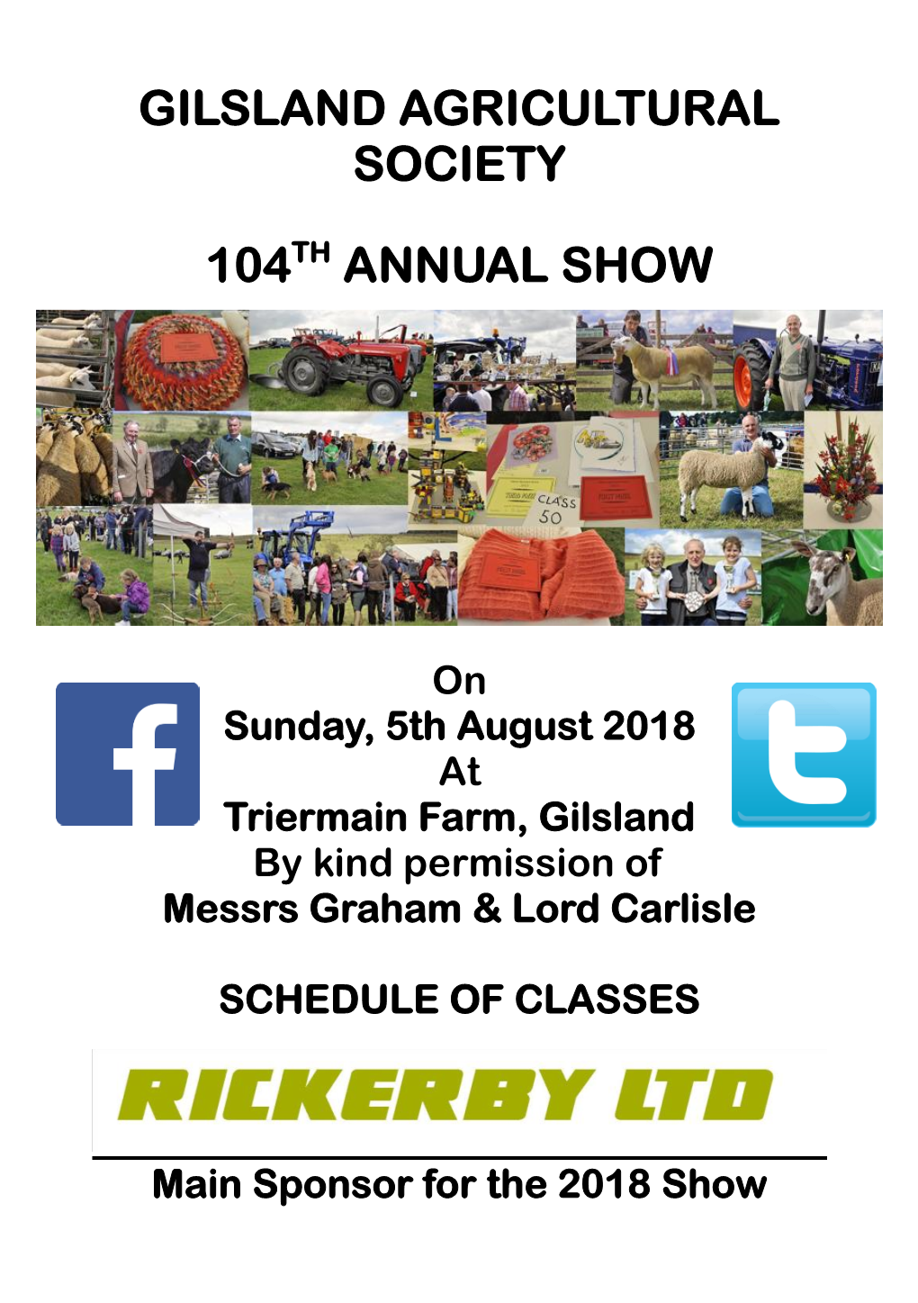 Gilsland Agricultural and Equestrian Show | Gilsland Agricultural Society