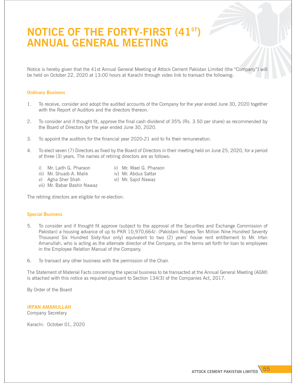 Annual General Meeting