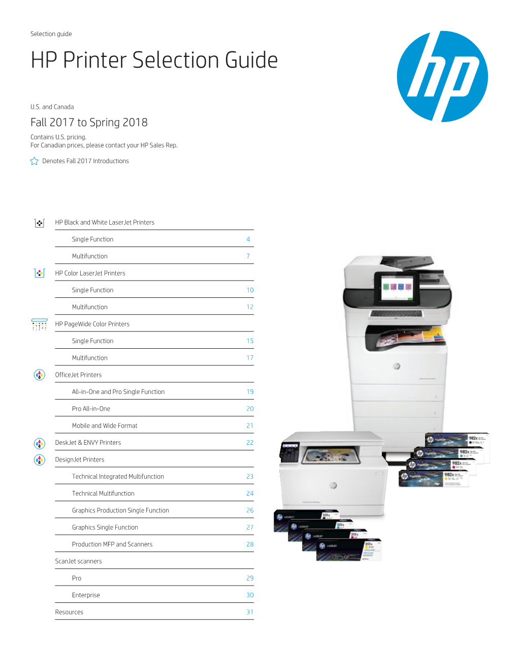 HP Printer Selection Guide