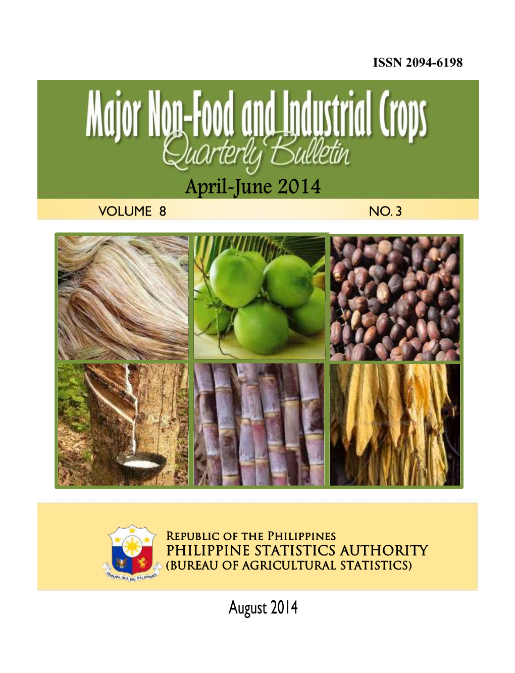 Issn 2094-6198 Philippine Statistics Authority