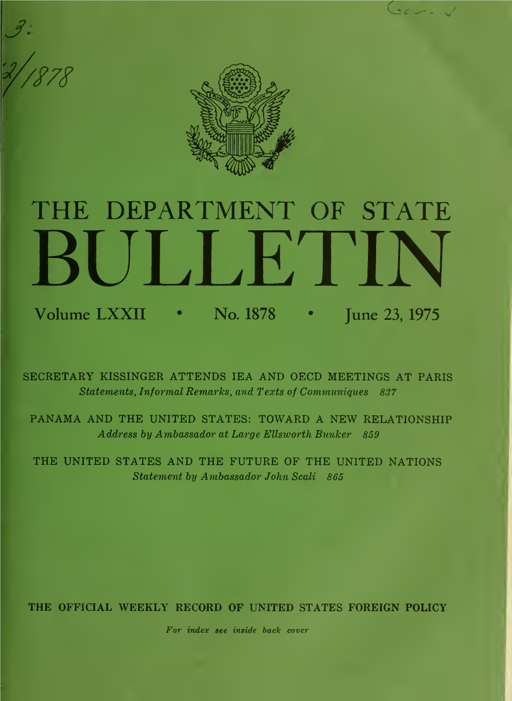 Department of State Bulletin