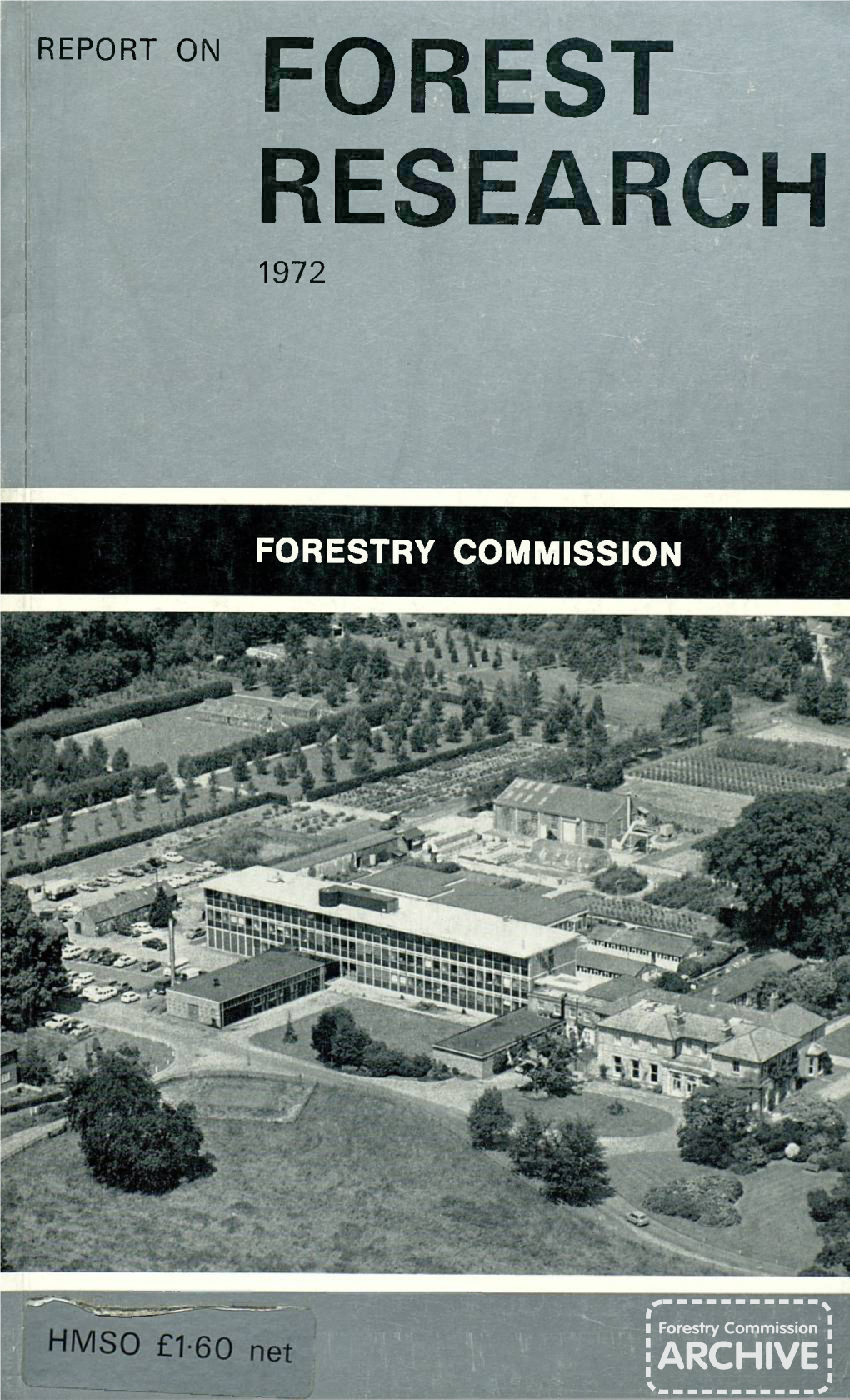 Report on Forest Research 1972