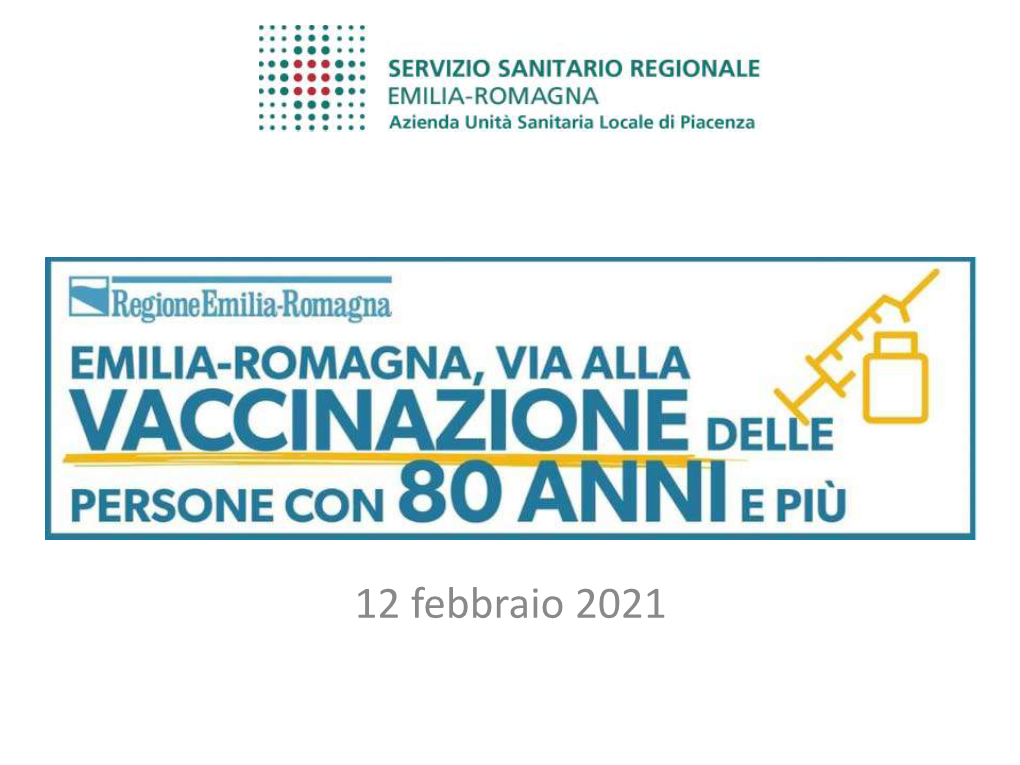 Vaccinazione Over 80, Tutte Le Informazioni