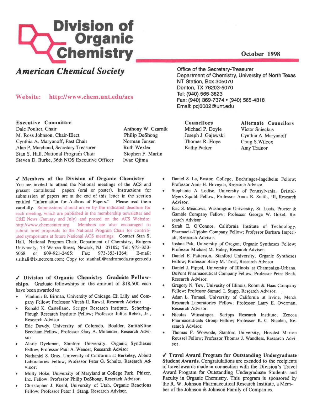 ACS Division of Organic Chemistry