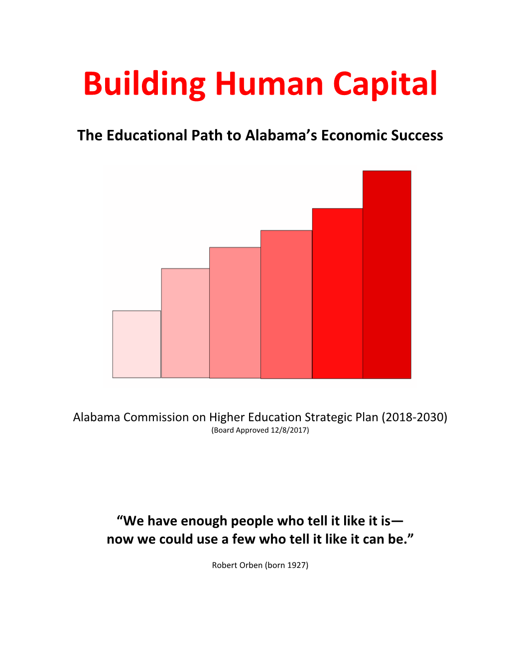Building Human Capital