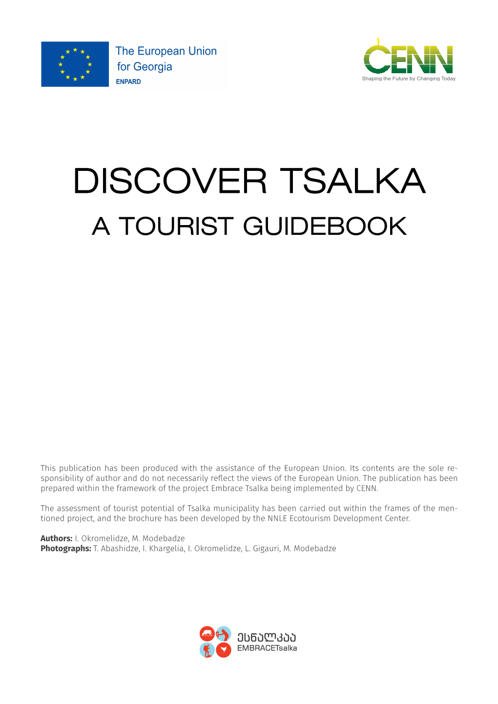 Discover Tsalka a Tourist Guidebook