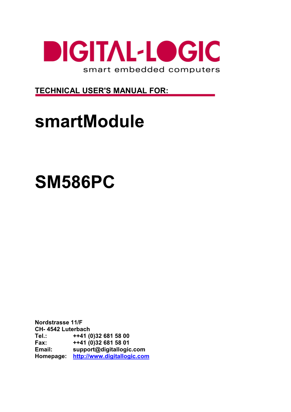 Smartmodule SM586PC