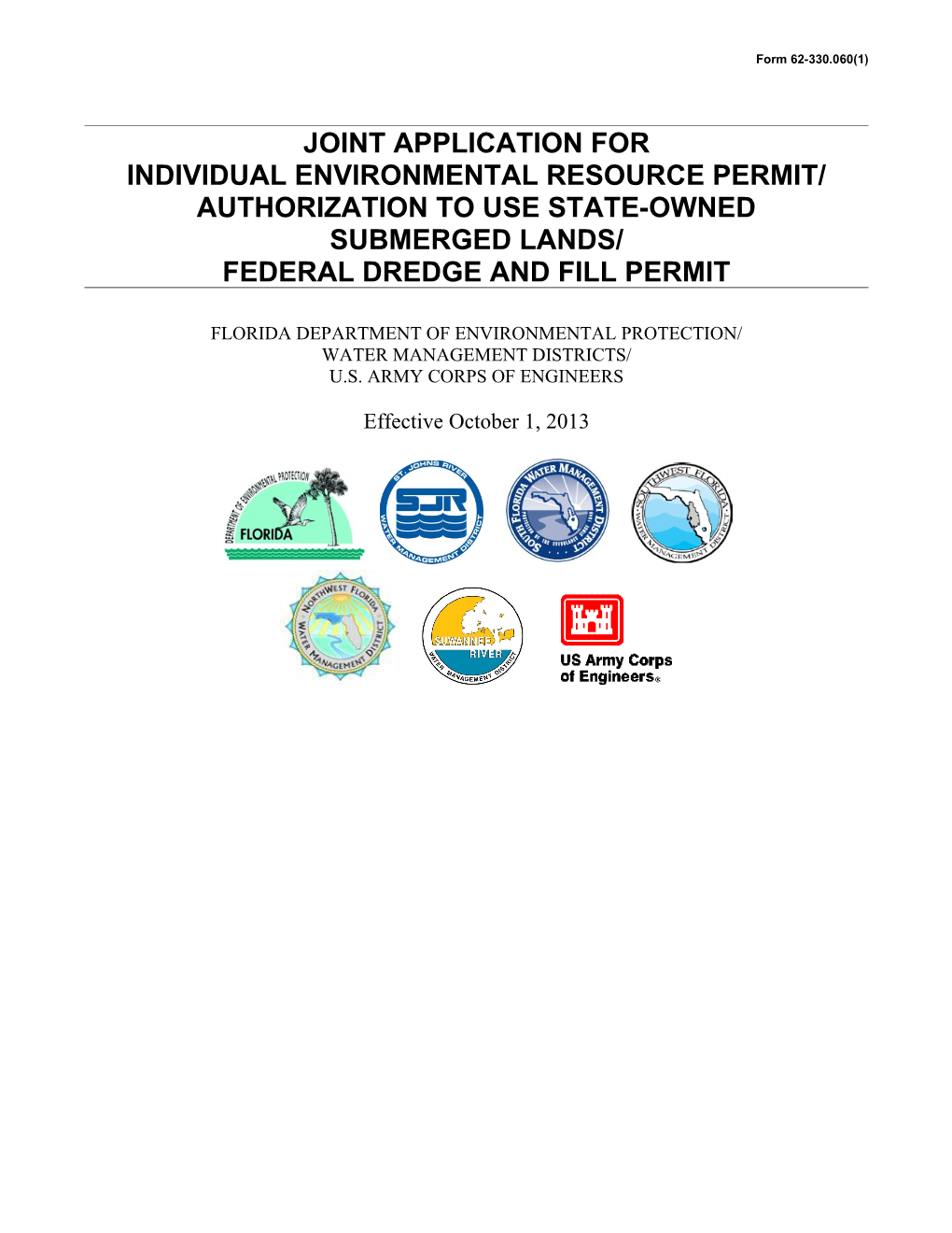 Individual Environmental Resource Permit