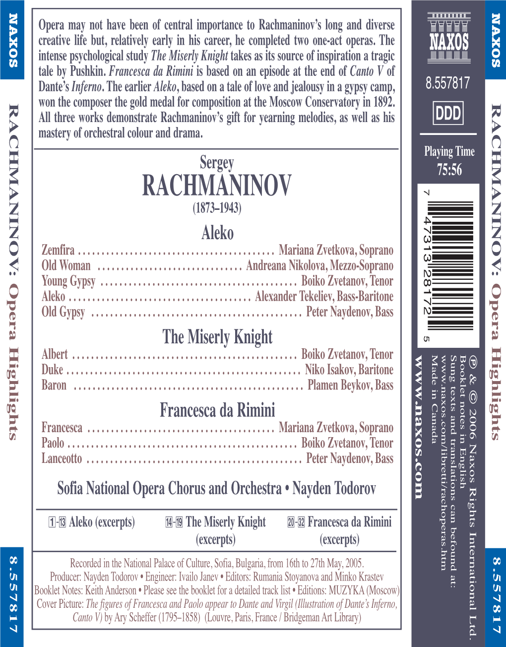 Rachmaninov US 14/6/06 8:47 Pm Page 1