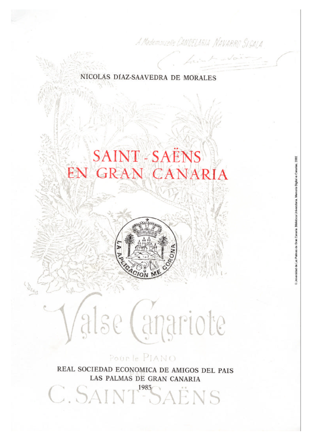 Saint - Saens En Gran Canaria