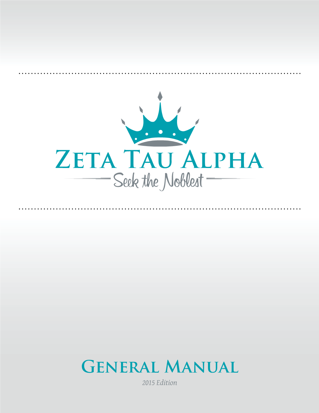 Zeta Tau Alpha General Manual