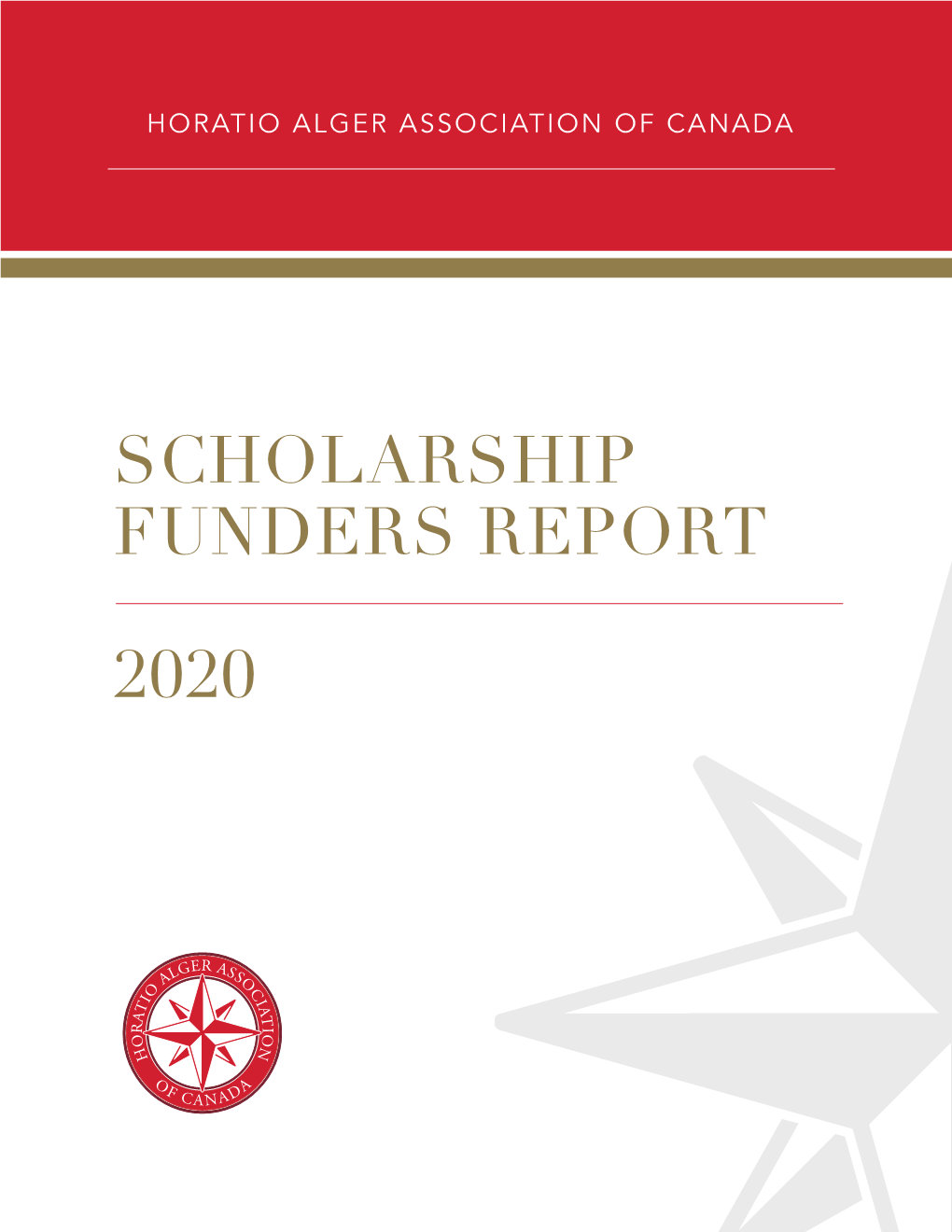 Scholarship Funders Report