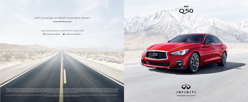Visit Us Online to Create Your Ideal Infiniti