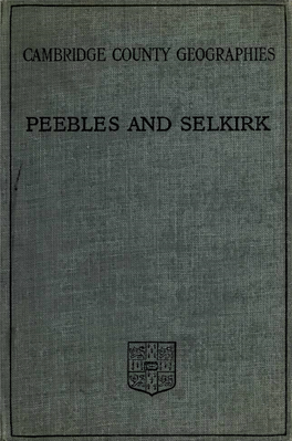 Peebles and Selkirk