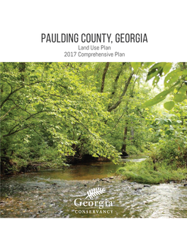 Paulding County, Georgia Land Use Plan 2017 Comprehensive Plan