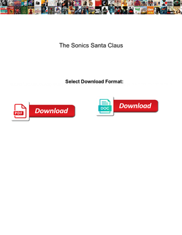 The Sonics Santa Claus