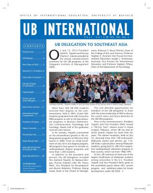 UB Delegation to Southeast Asia
