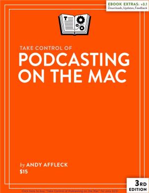 Take Control of Podcasting on the Mac (3.1) SAMPLE