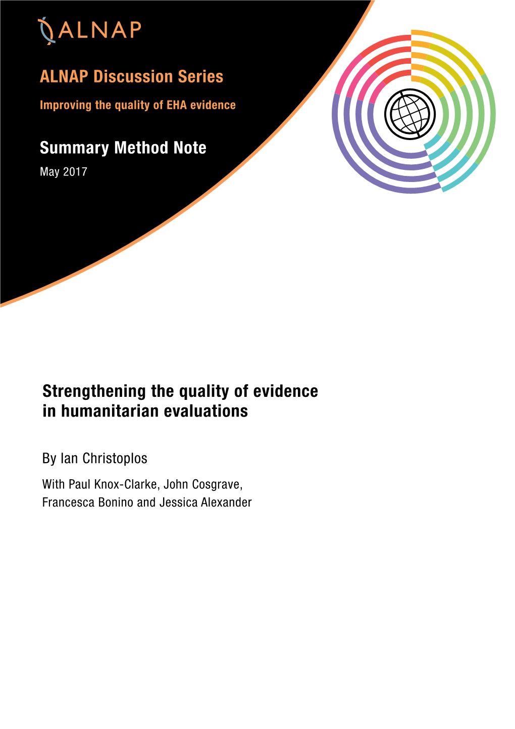 ALNAP Discussion Series Summary Method Note Strengthening The