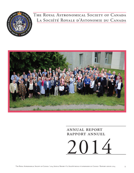 RASC Annual Report 2014
