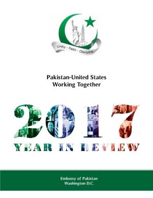 Pakistan-United States Working Together