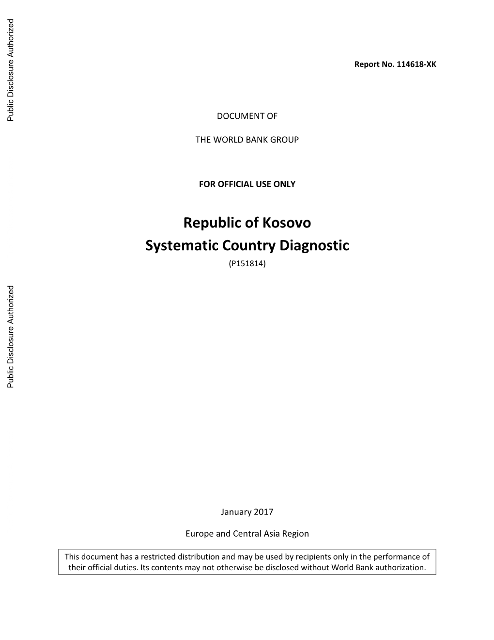 World Bank Document