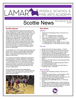 Scottie News