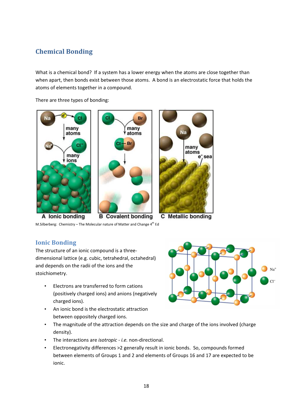 Chemical Bondingx