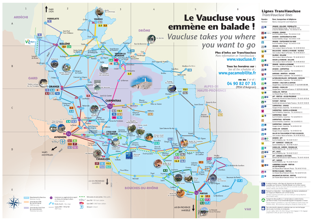 Le Vaucluse Vous Emmène En Balade !