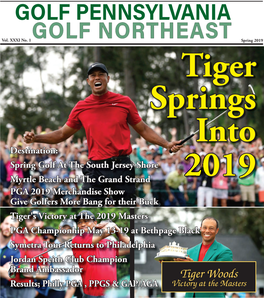 GOLF PENNSYLVANIA GOLF NORTHEAST Spring 2019