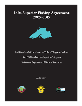 Lake Superior Fishing Agreement 2005-2015 [PDF]