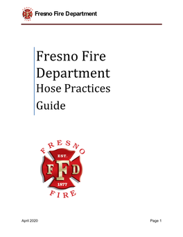 Fresno Fire Department Captain's Academy