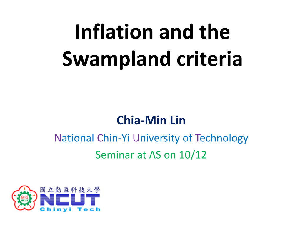 Inflation and the Swampland Criteria