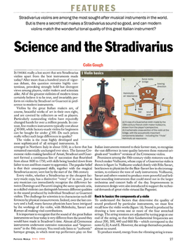 Science and the Stradivarius