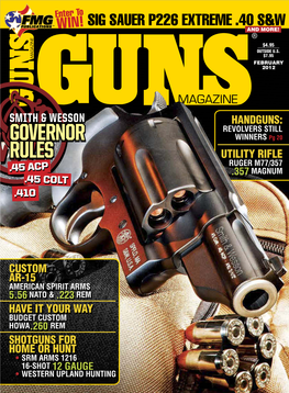 Guns Magazine's Gun of the Month Giveaway