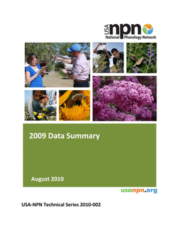 2009 Data Summary