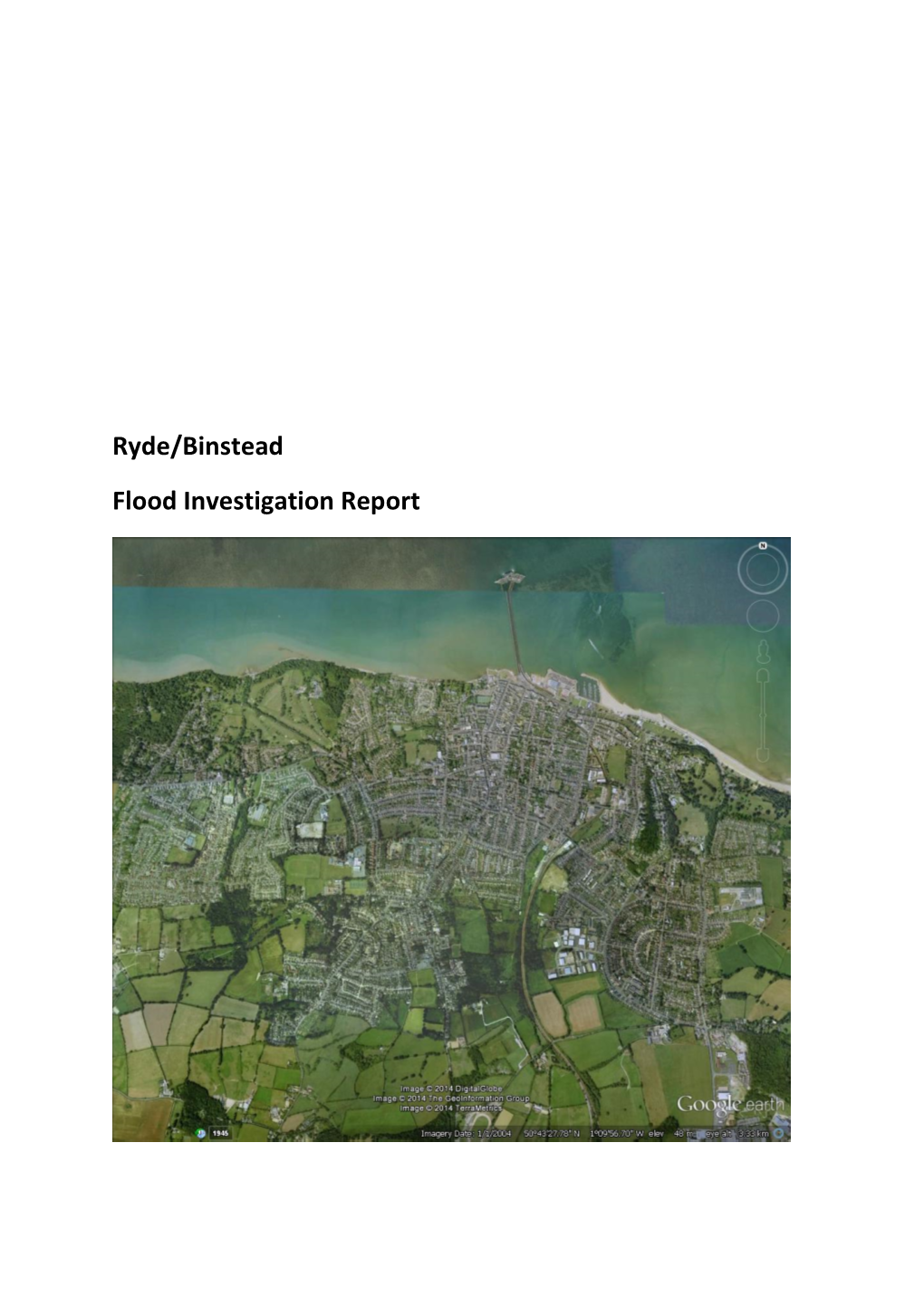 Ryde/Binstead Flood Investigation Report Flood Investigation Report