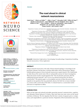 The Road Ahead in Clinical Network Neuroscience