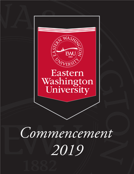 2019 Commencement Program